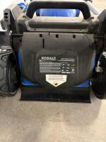 Kobalt 20" 24V Max Brushless Self-Propelled Cordless Lawn Mower with Charger & Bag. Powers on. - 3
