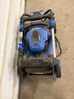 Kobalt 20" 24V Max Brushless Self-Propelled Cordless Lawn Mower with Charger & Bag. Powers on. - 4