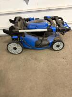 Kobalt 20" 24V Max Brushless Self-Propelled Cordless Lawn Mower with Charger & Bag. Powers on. - 5