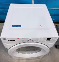 LIKE NEW! Whirlpool 7.4 cu ft Front-Load Gas Dryer WGD4720RW0, ENERGY STAR, White, Sensor Dry, ME3911032 - 2