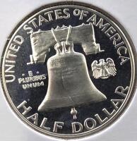 1962 PR69DCAM RARE Deep Cameo Silver Half Dollar - 4