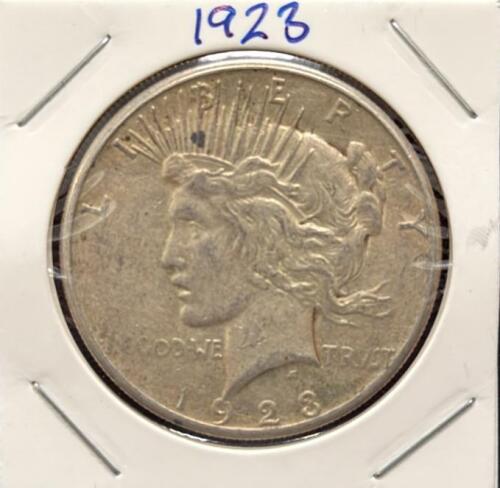1923 Peace Dollar - U.S. Silver Coin, Philadelphia Mint