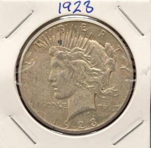1923 Peace Dollar - U.S. Silver Coin, Philadelphia Mint
