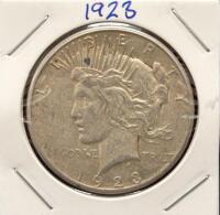 1923 Peace Dollar - U.S. Silver Coin, Philadelphia Mint