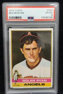 1976 Topps Nolan Ryan #330 PSA 4 VG-EX California Angels Pitcher Graded Baseball Card