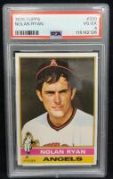 1976 Topps Nolan Ryan #330 PSA 4 VG-EX California Angels Pitcher Graded Baseball Card - 2