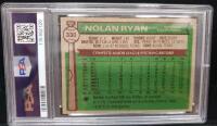 1976 Topps Nolan Ryan #330 PSA 4 VG-EX California Angels Pitcher Graded Baseball Card - 4