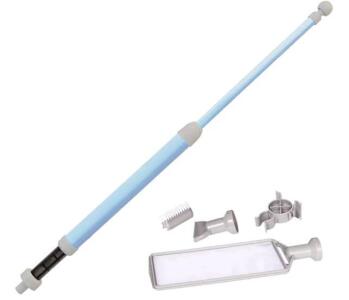 (1) GAME 18615-BB Manual Handheld Spa Vacuum, Light Blue
