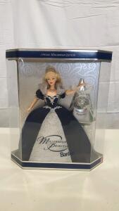 Millennium Princess Barbie Doll 1999 Special Millennium Edition, Mattel 24154, Boxed, Hallmark