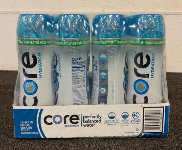 (1) 12 Pack Of 44 FL OZ Core Hydration Water Bottles