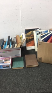 (2) Boxes Of Vintage Books (1) Bedazzler Machine