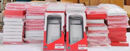 Assortment Of Samsung Phone Cases (a20, Z Fold 3, a15, Samsung Tablets).
