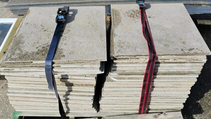 (50) 24x24 Grey Stone Slabs