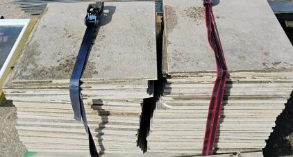 (50) 24 x 24 Grey Stone Slabs