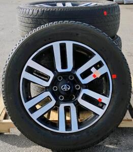 (4) 35" Inch Toyota All Terrain Tires Great Condition Mildly Used Few Scratches