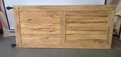 Loft Rail Wooden doors 85"&times;37"