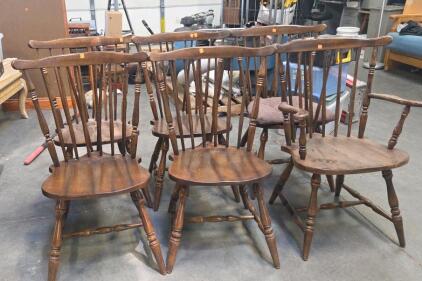 Ethan Allen Windsor-style Dining Chairs