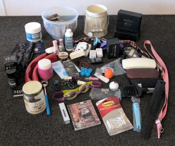 Mixed Lot: Office, Beauty, Electronics, Recreational, 40+ Pieces, Command, Toppik, RCW