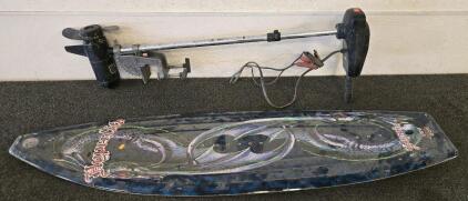Hyperlite Shapiro Pro Model ERC Wakeboard 56" & Minn Kota Turbo 36 12V Trolling Motor