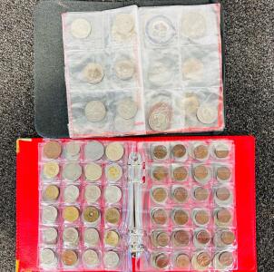 Global World Coin Collection &ndash; 160+ Coins, Military Medals, Multi-Continent, Album Included