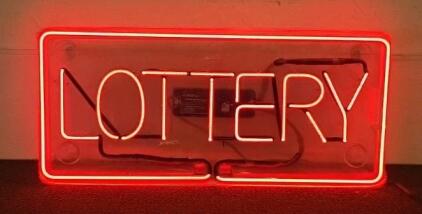 Everbrite Lottery Neon Sign 35" x 16" x 5"