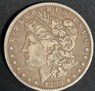 1880-O Liberty Morgan 90% Silver Coin