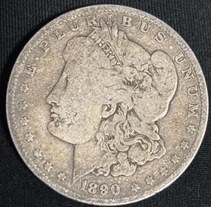 1890-O Liberty Morgan 90% Silver Coin
