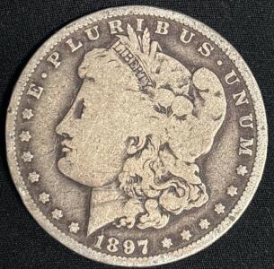 1897-O Liberty Morgan 90% Silver Coin