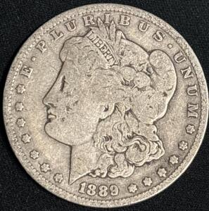 1889-O Liberty Morgan 90% Silver Coin