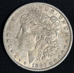 1880-O Liberty Morgan 90% Silver Coin