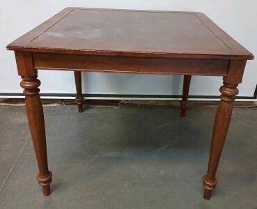 Wood Square, Tall Dining Table 42" Square 36" Tall
