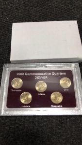 2002 Denver Commemorative Gold Quarter set