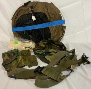 Iguana Pop Up Bed Net, Helmet Covers, Pouches, Straps Etc.