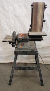 CRAFTSMAN 6"x48" Belt / 9" Disc Sander-Grinder, 1.5 HP, Model 351.225950, Stand