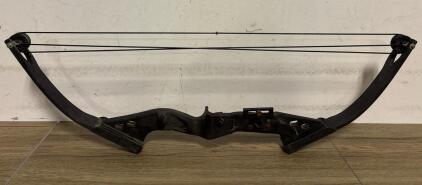 PSE Archery Compound Bow, Vintage Metal Riser, Sight & Rest Brackets, 48" Axle-to-Axle