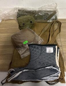 US Military Surplus Uniform Lot: M65 Jackets, BDU/DCU Trousers, Multicam, Boonie Hats, Field Gear