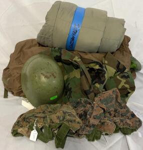 Military Cold Weather Sleeping Bags, Military Helmet, Hoods & Helmet Covers