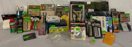 Outdoor Survival & Camping Gear &mdash; Lighters, Slingshot, Fire Starters, Compass & More