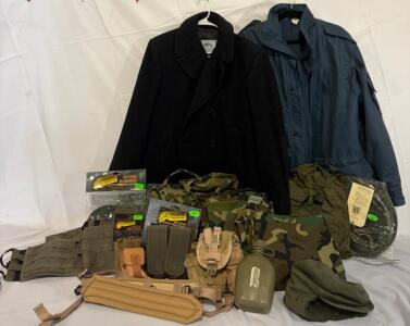 Military Clothing & Accessories &mdash; Size Large & XL Clothing, Tops & Bottoms, Jackets, Pouches & More