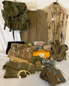 Military Clothing & Accessories &mdash; Size XL Clothing, Tops & Bottoms, Pouches, Boots, Backpack & More
