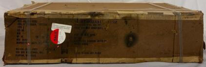 Vintage Military Trioxane Fuel, Type I, Box of 375 Bricks, 36 lb