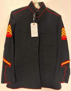 Black, Red & Yellow Sergeants Jacket