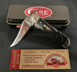 Case Cutlery 2.7-in Stainless Steel Russlock Clip Pocket Knife