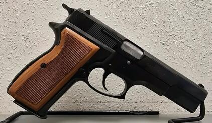 FEG P9R 9mm Parabellum Semi-Automatic Pistol, Wood Grip, Hungarian Made, Serial R55021