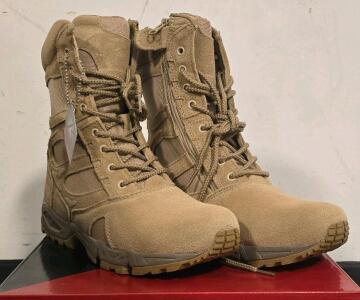 Rothco Forced Entry Side Zipper Deployment Boots, Size 8.5R, New
