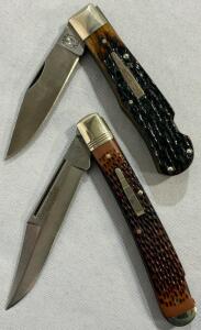 (2) Remington Sterling Matching Pocket Knives