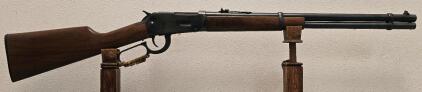 Winchester Model 94AE .45 Colt Lever Action Rifle, 20" Barrel, Large Loop, Walnut Stock, SN 6387138