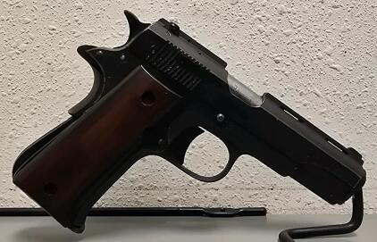 Llama III-A .380 ACP Pistol, Stoeger Import, Wood Grips, Serial 545852, Spanish Made