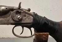 Lakeside Side-by-Side Double Barrel 12 Gauge Hammer Shotgun, Serial 487, Circa 1890s - 8