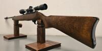 Ruger 10/22 Carbine .22 LR with Swift 4x32 Scope, Muzzle Brake, Hardwood Stock, SN 123-47290 - 5